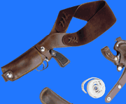 Official Leather Police Holster, Some's Uniforms