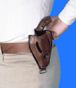Official Leather Police Holster, Some's Uniforms